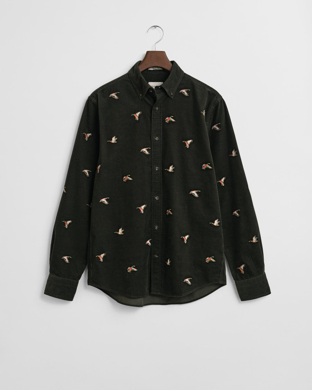 Reg Embroidered Corduroy Shirt
