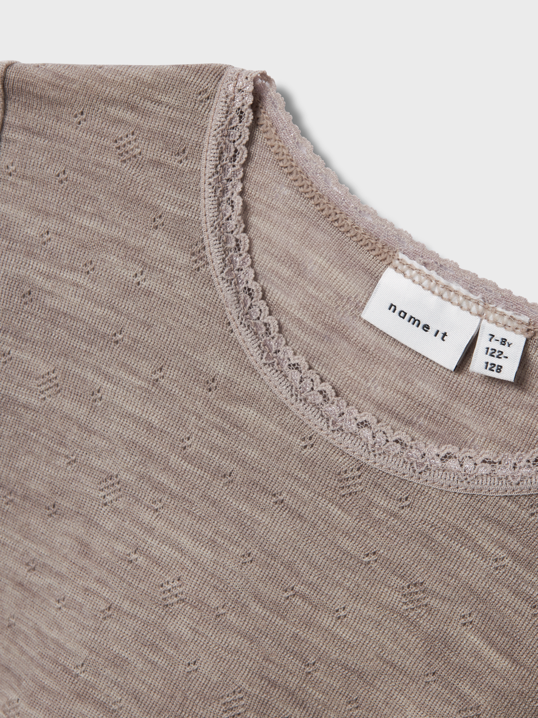 NKFWANG WOOL NEEDLE LS TOP