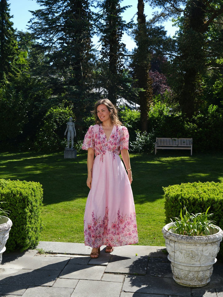 Serna Flower Print Dress