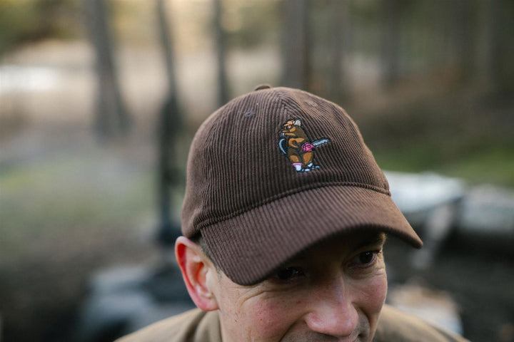 Beaver Timber Courd Cap
