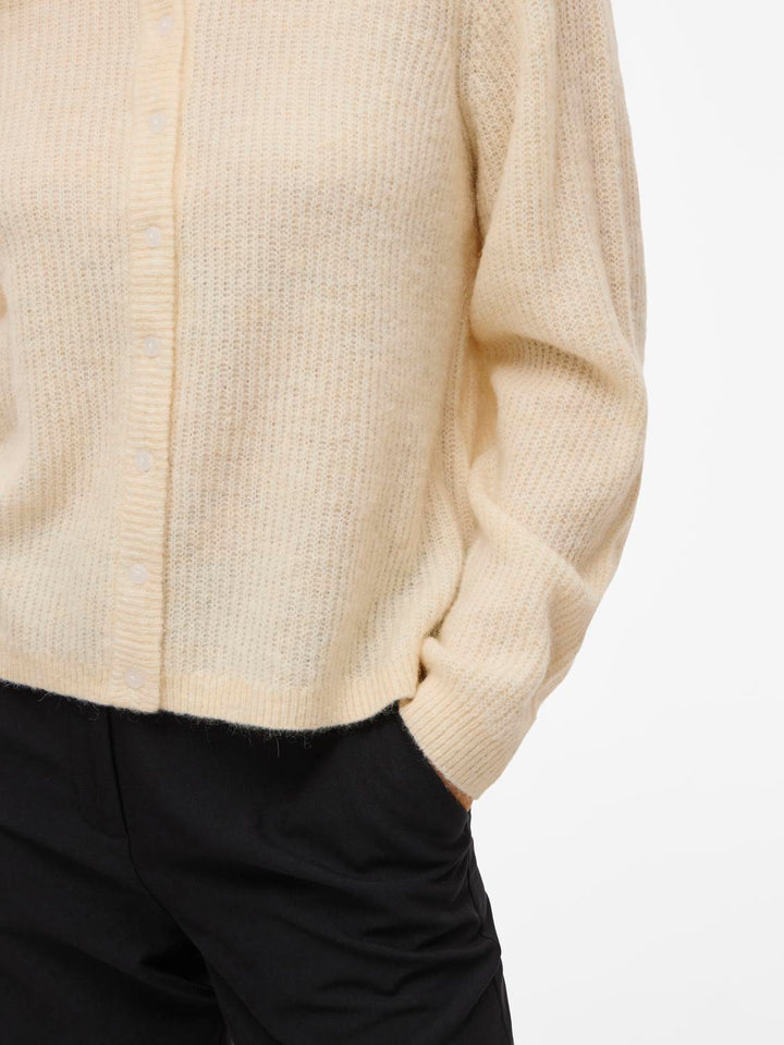 Vilory O-Neck L/s Knit Cardigan-Noos