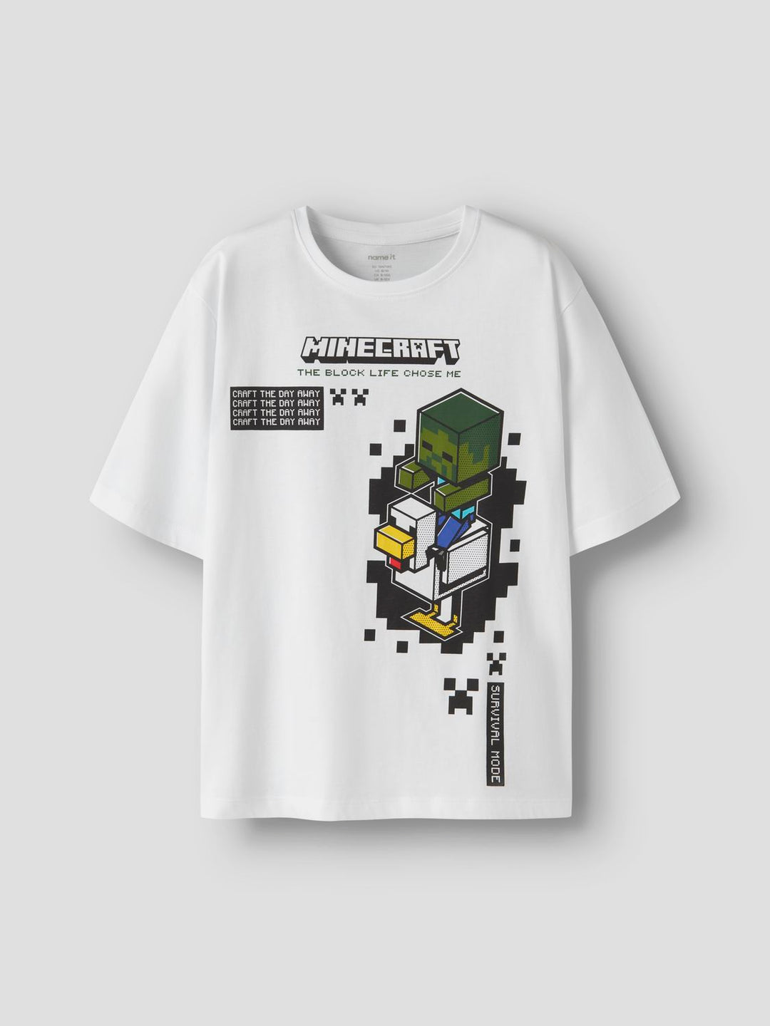 NKMJUN MINECRAFT T-SKJORTE