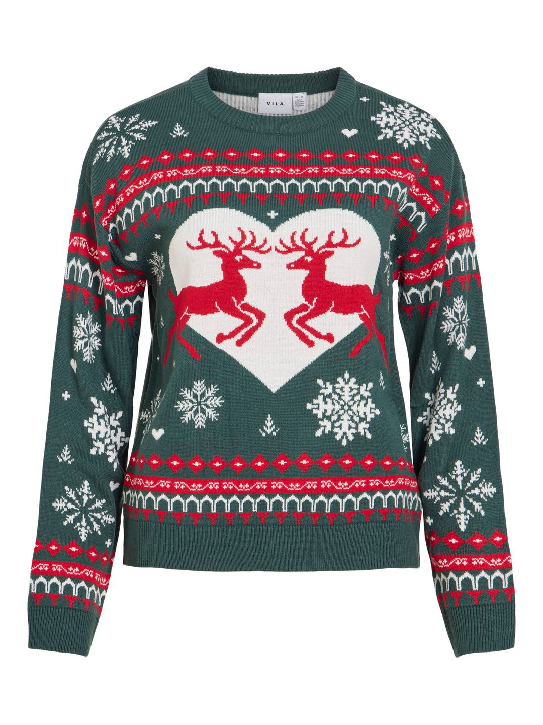 Vimaria Christmas L/s O-Neck Knit/ka
