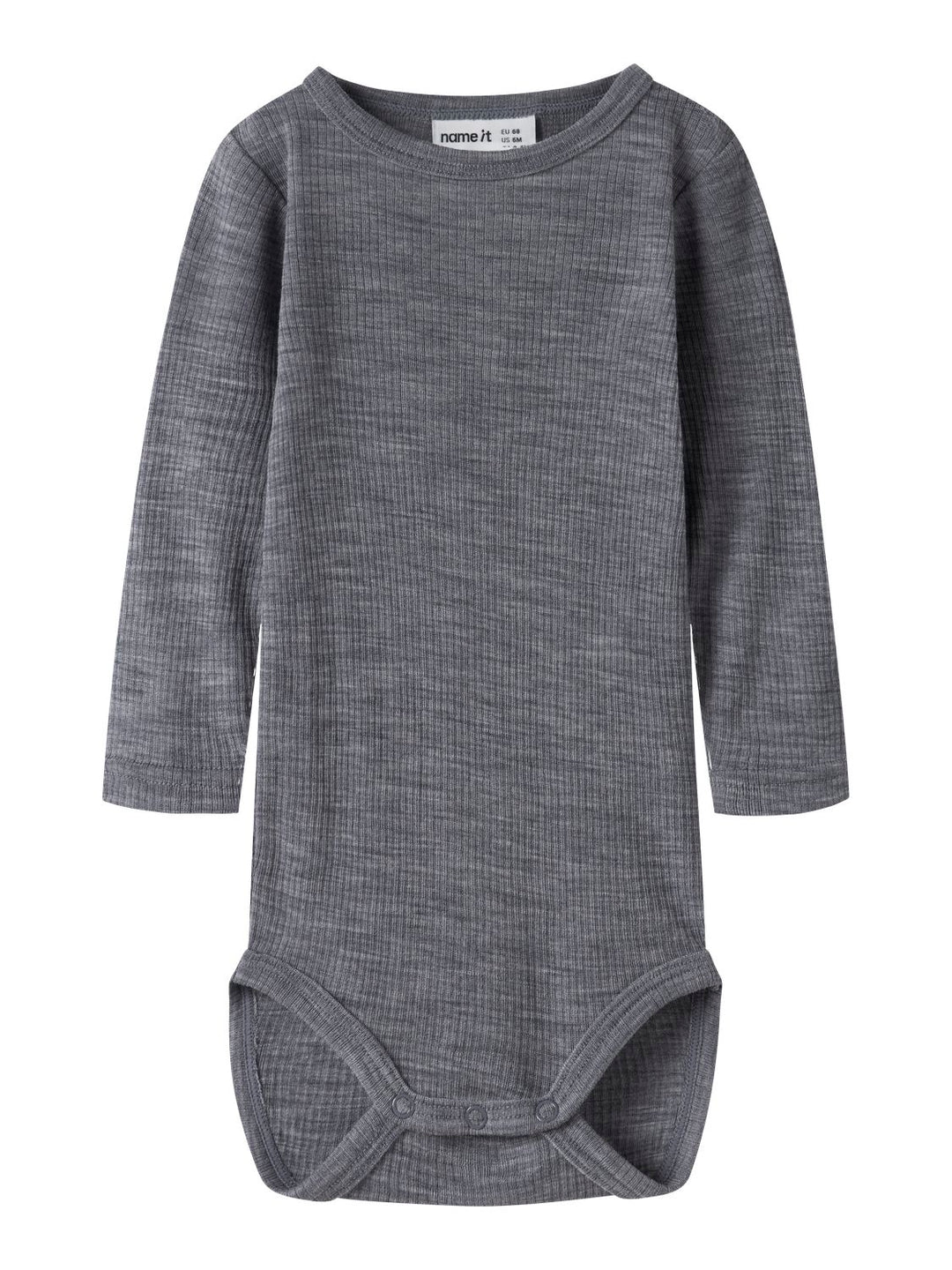 NBNWAX WOOL RIB LS BODY NOOS