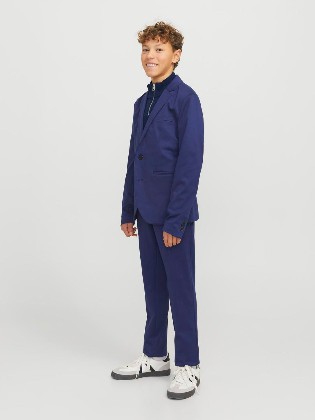 JJEEMIL KNIT HALF ZIP NOOS