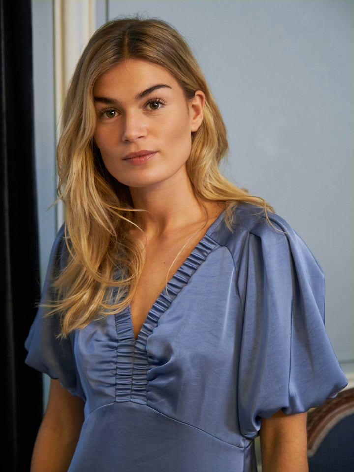 Illana Heavy Sateen Dress