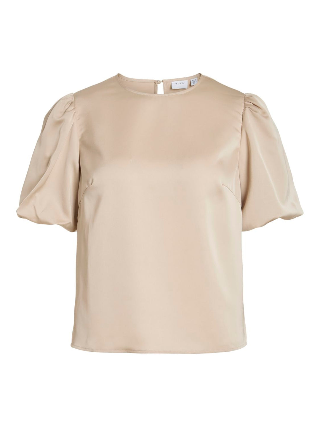 Viellette 2/4 Satin Puff Top - Noos