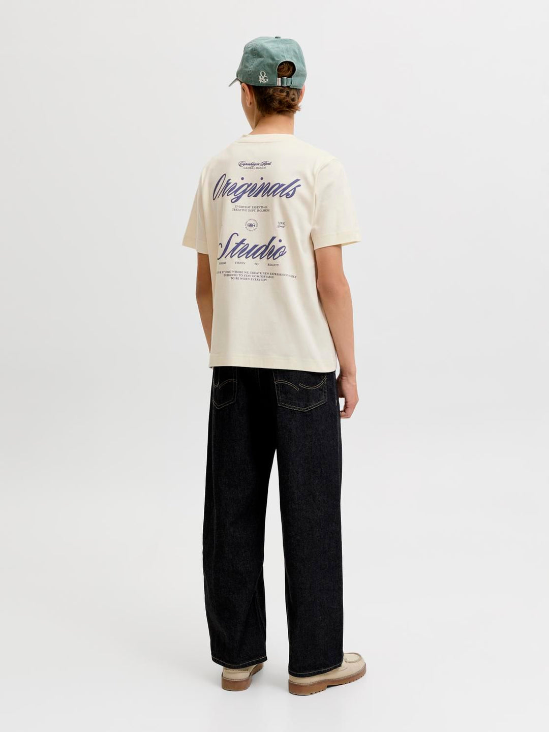 Jornorrebro Typo Tee Ss Crew Neck Sn Jnr