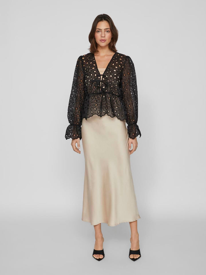 Viellette Hw Midi Skirt - Noos