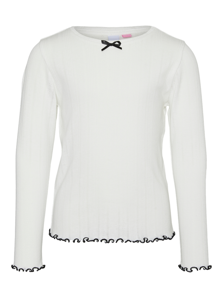 VMJULIETTA CONTRAST LS TOP JRS GIRL