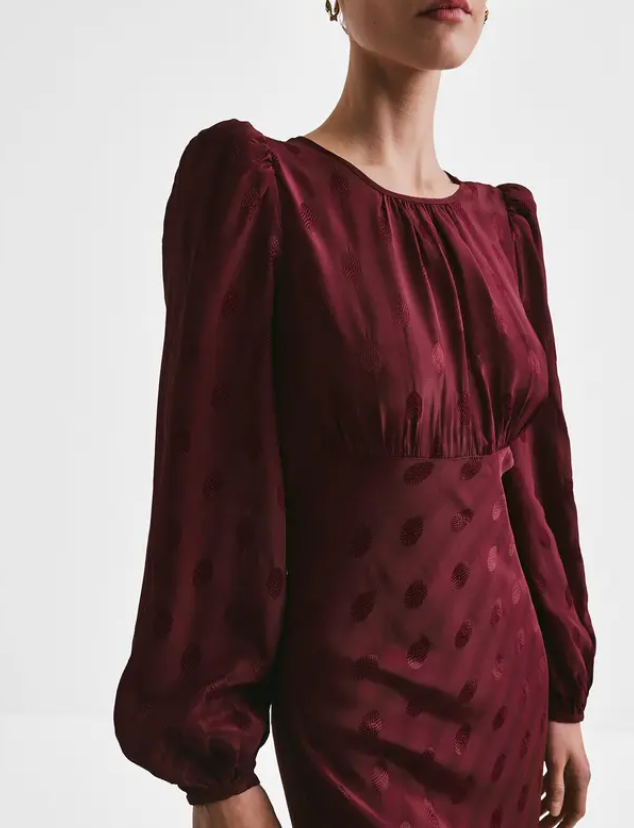 Viscose Flounce Dress