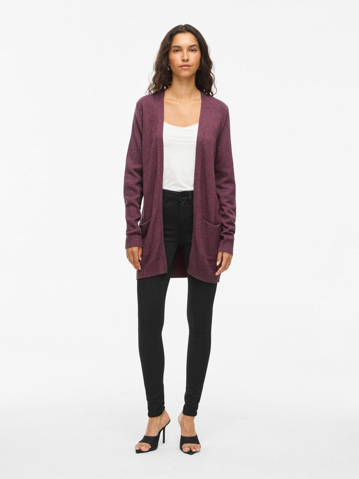 Viril Open L/s Knit Cardigan - Noos