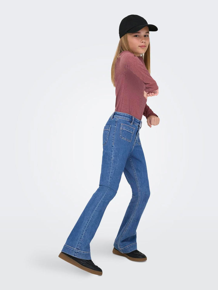 KOGMADISON POCKET FLARED JEANS