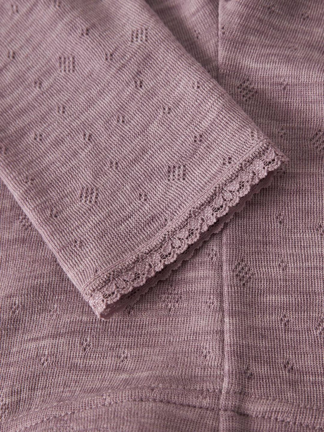 NMFWANG WOOL NEDDLE LEGGING SOLID NOOS