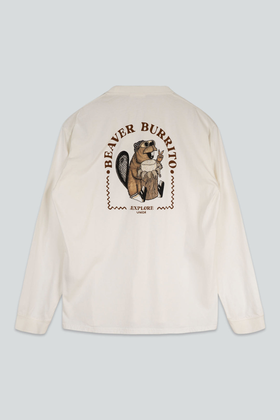 Beaver Burrito Boxfit Ls T-Shirt