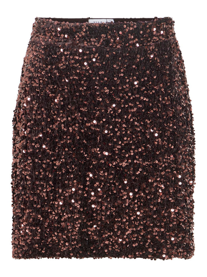 Vifaith Hw Short Sequin Skirt/vol/lr/2