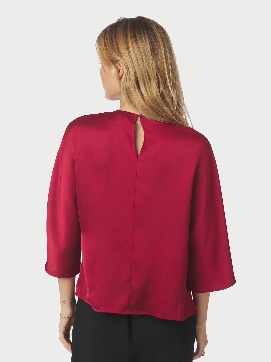 Liora Heavy Sateen Blouse