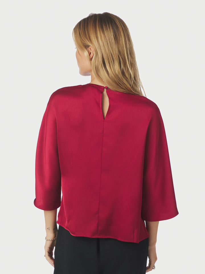 Liora Heavy Sateen Blouse