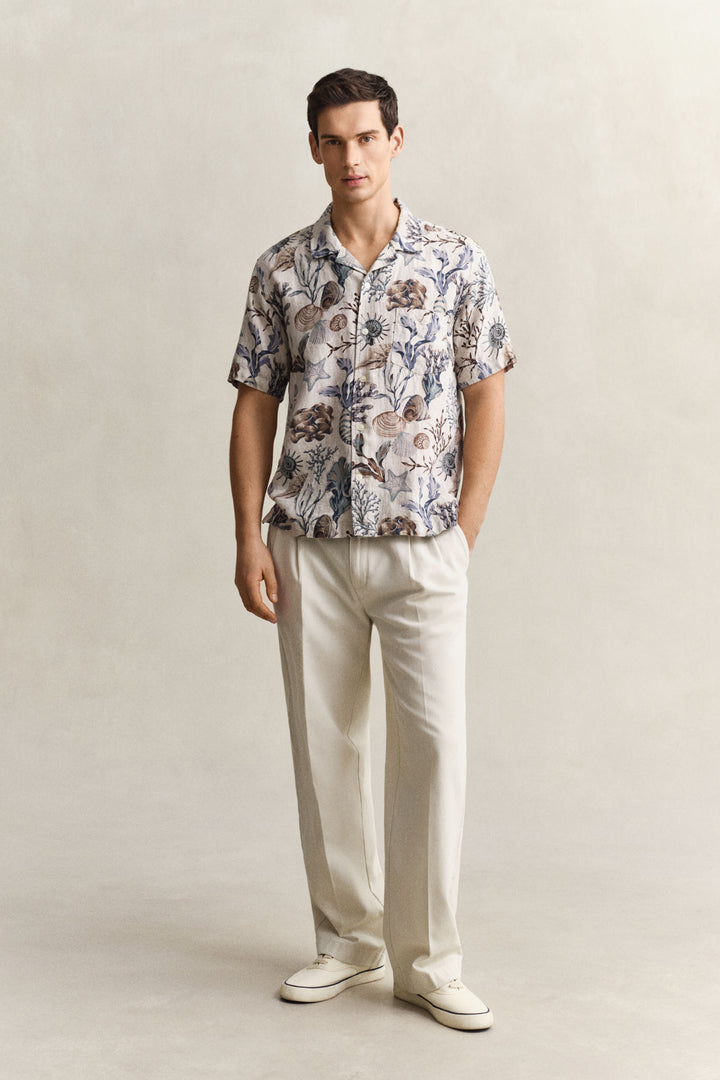 Reg Aop Camp Collar Shirt