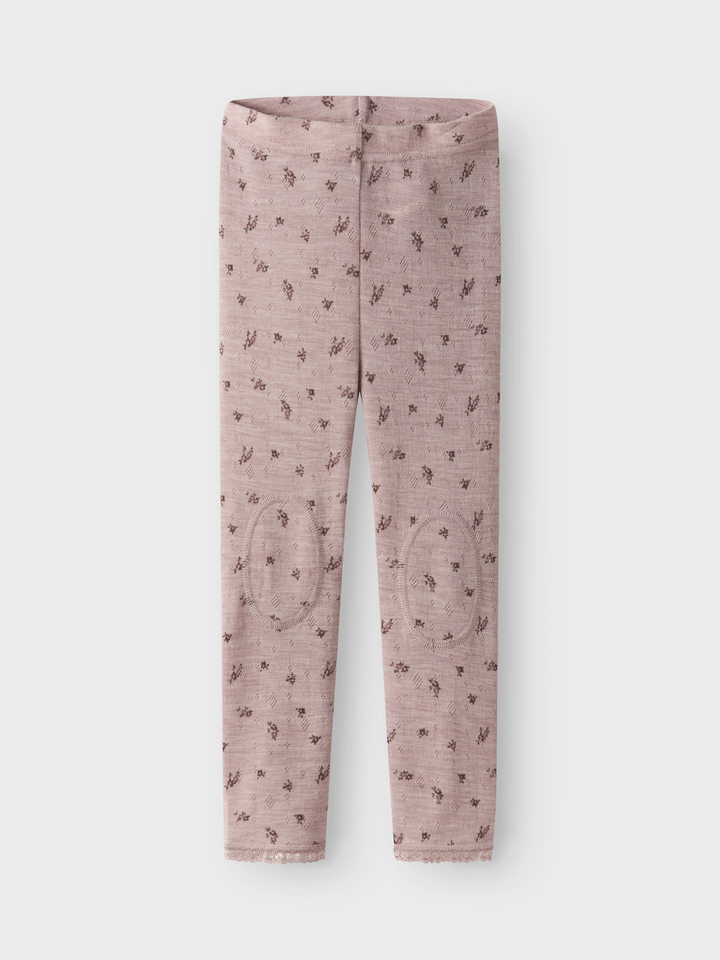 NMFWANG WOOL NEEDLE LEGGING NOOS