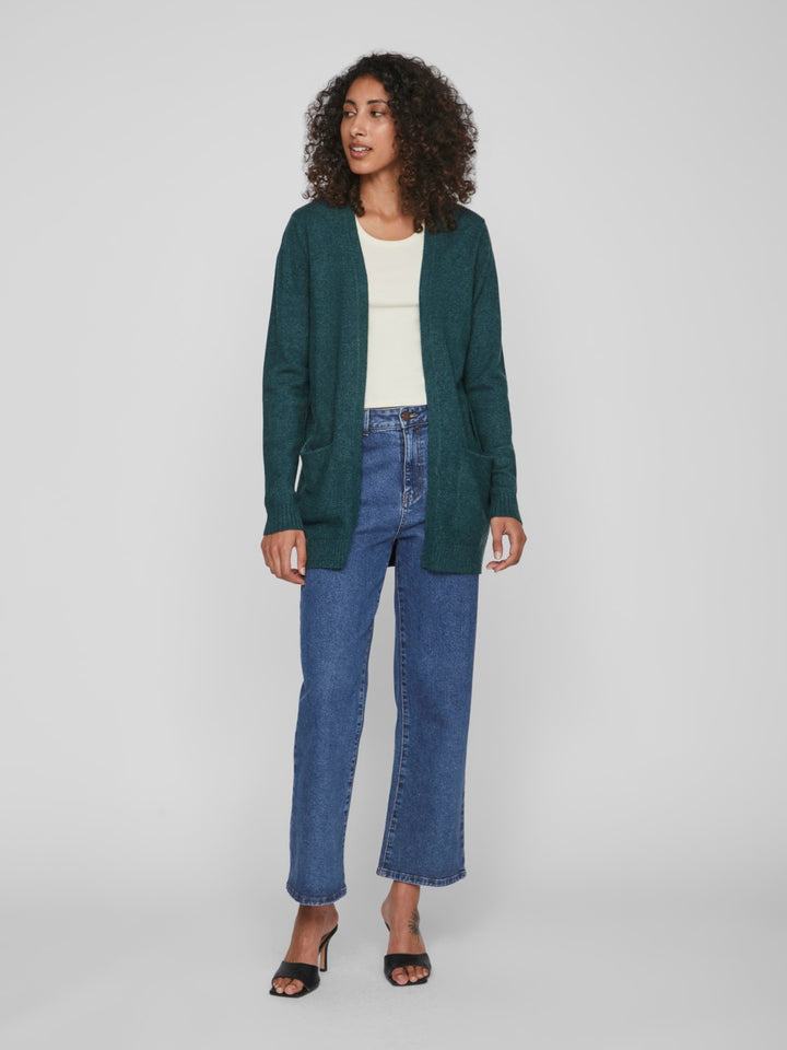Virill L/S open knit cardigan