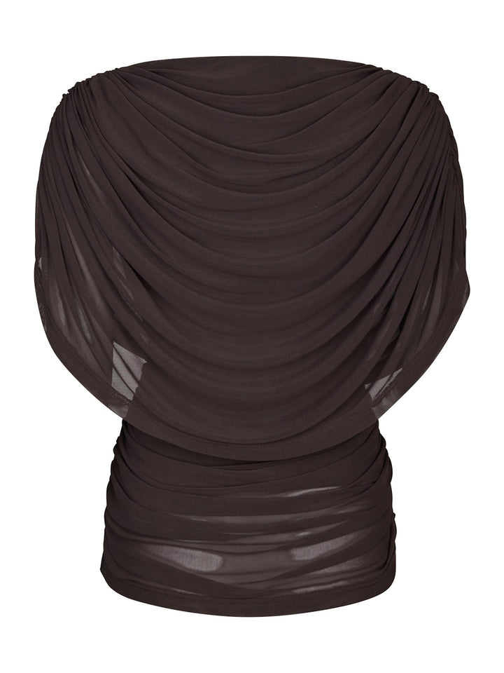 Cottuna Drapy Mesh Top