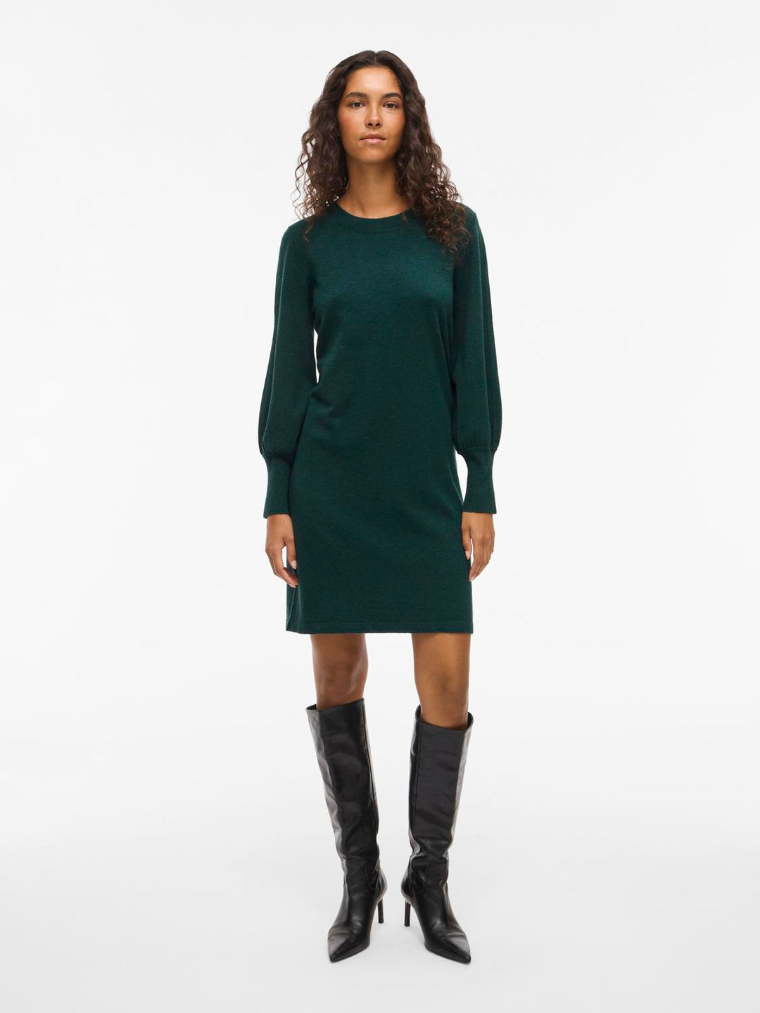 Vikerry O-Neck Knit Dress - Noos