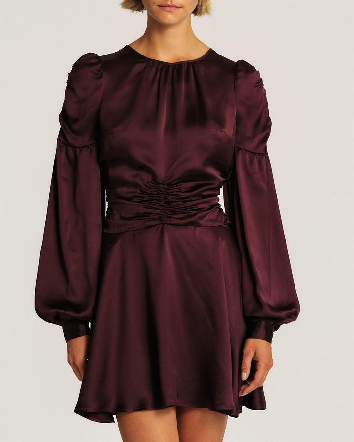 Satin Mini Dress