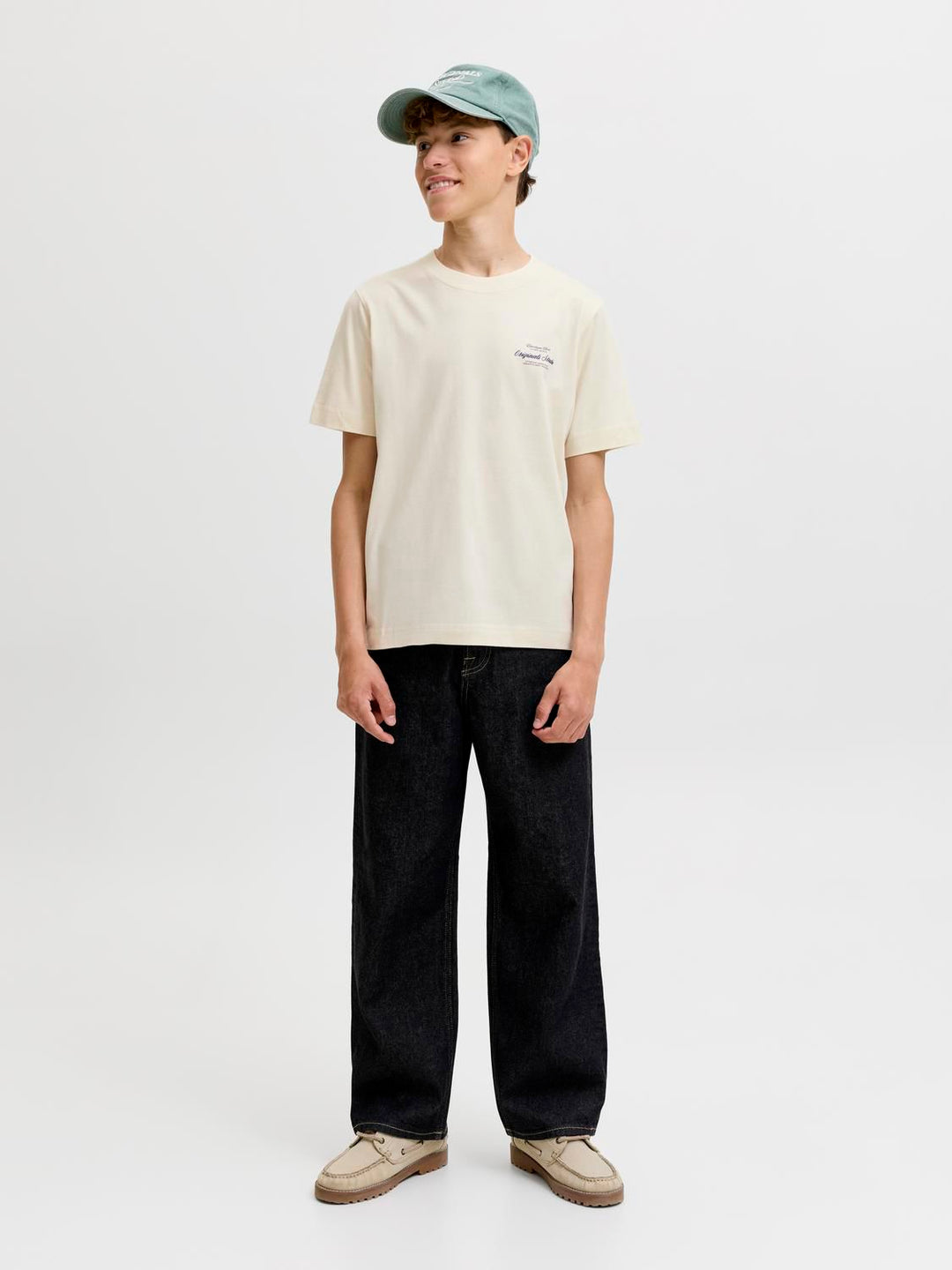 Jornorrebro Typo Tee Ss Crew Neck Sn Jnr