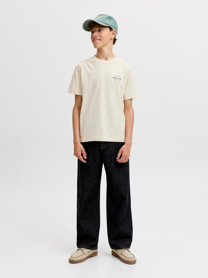 Jornorrebro Typo Tee Ss Crew Neck Sn Jnr