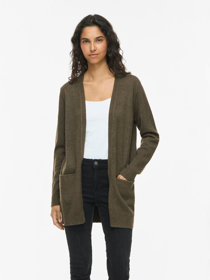 Viril Open L/s Knit Cardigan - Noos