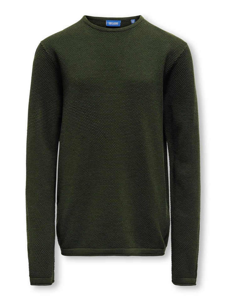 OSJPANTER REG CREW KNIT