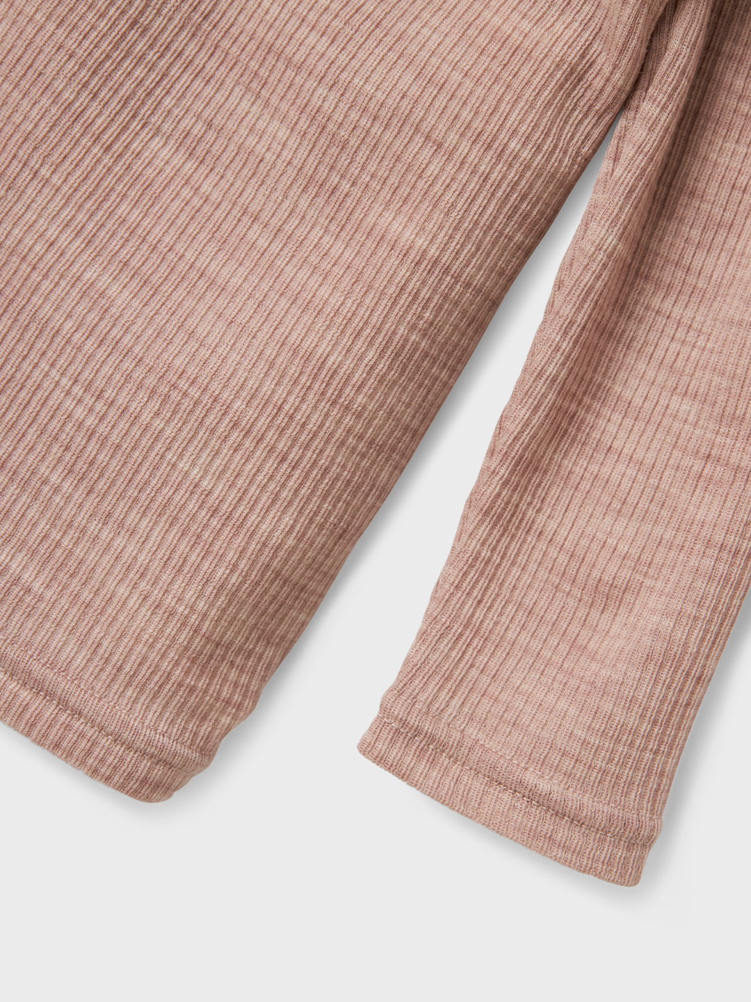 NMNWAX WOOL RIB LS TOP NOOS