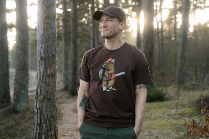 Beaver Timber Courd Cap