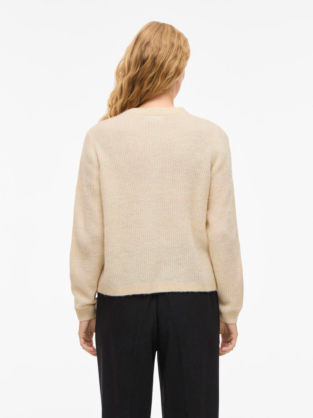 Vilory O-Neck L/s Knit Cardigan-Noos