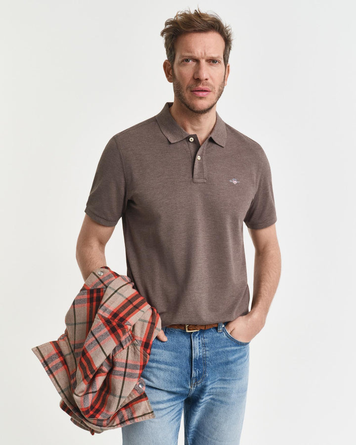 Reg Shield Ss Pique Polo