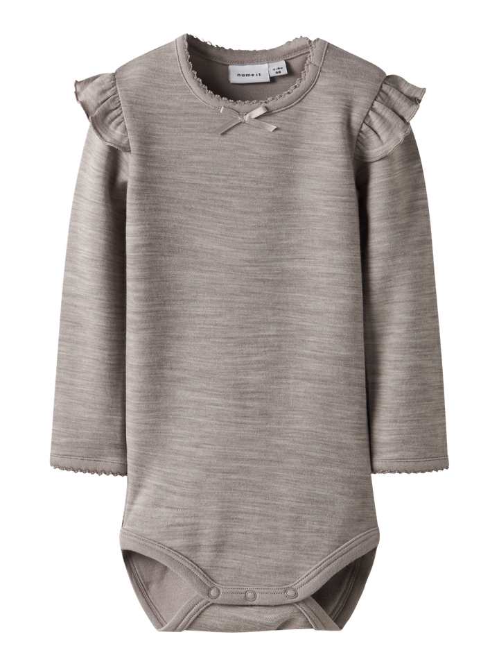 NBFWYLA ULL/VISCOSE BODY
