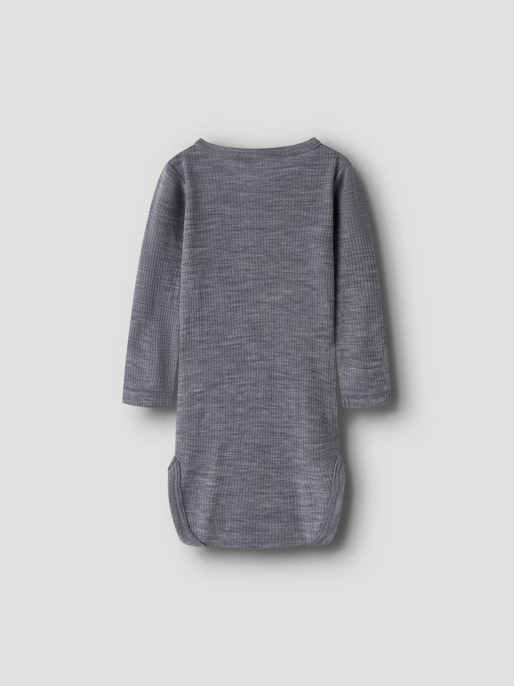 NBNWAX WOOL RIB LS BODY NOOS