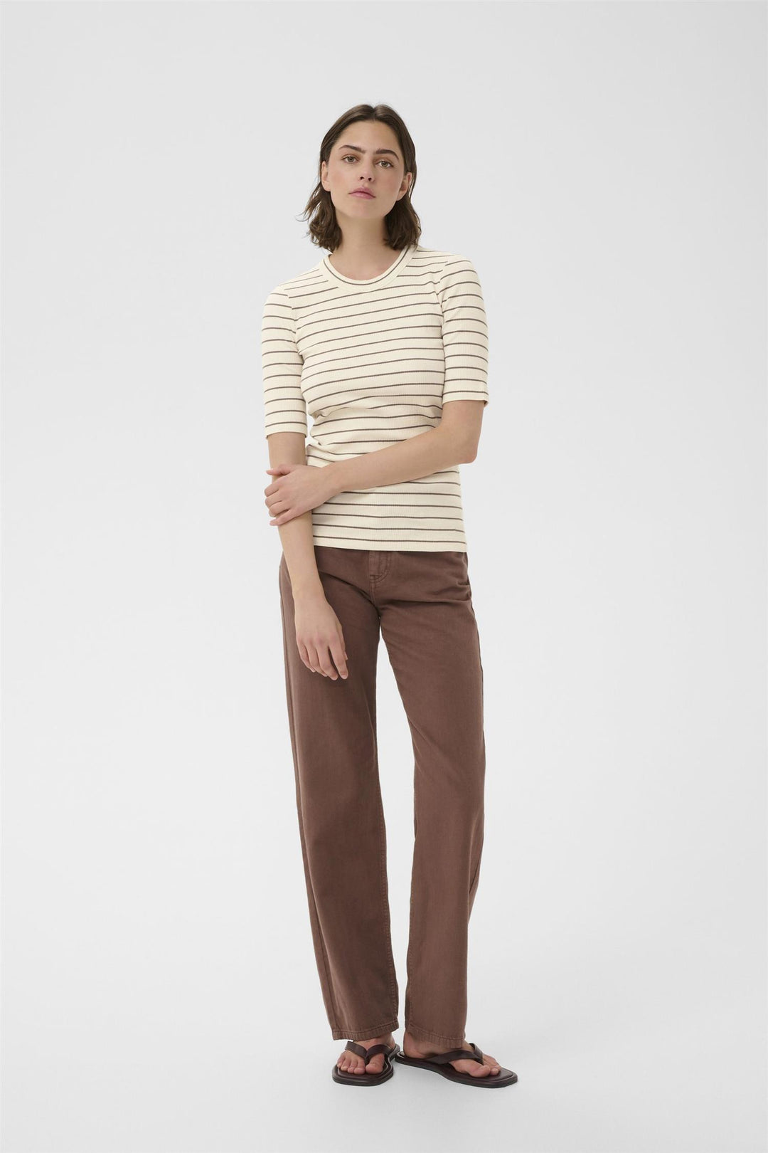 Dagnaiw Striped T-Shirt