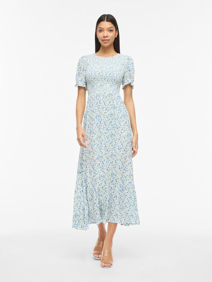 Vigreis S/s O-Neck Ankle Dress/rn