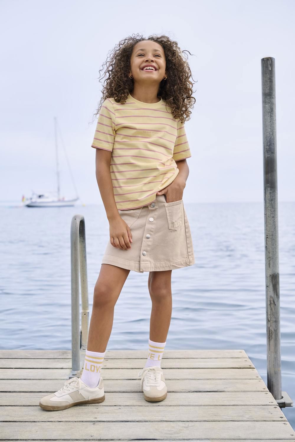 KOGHELLE STRIPE T-SKJORTE