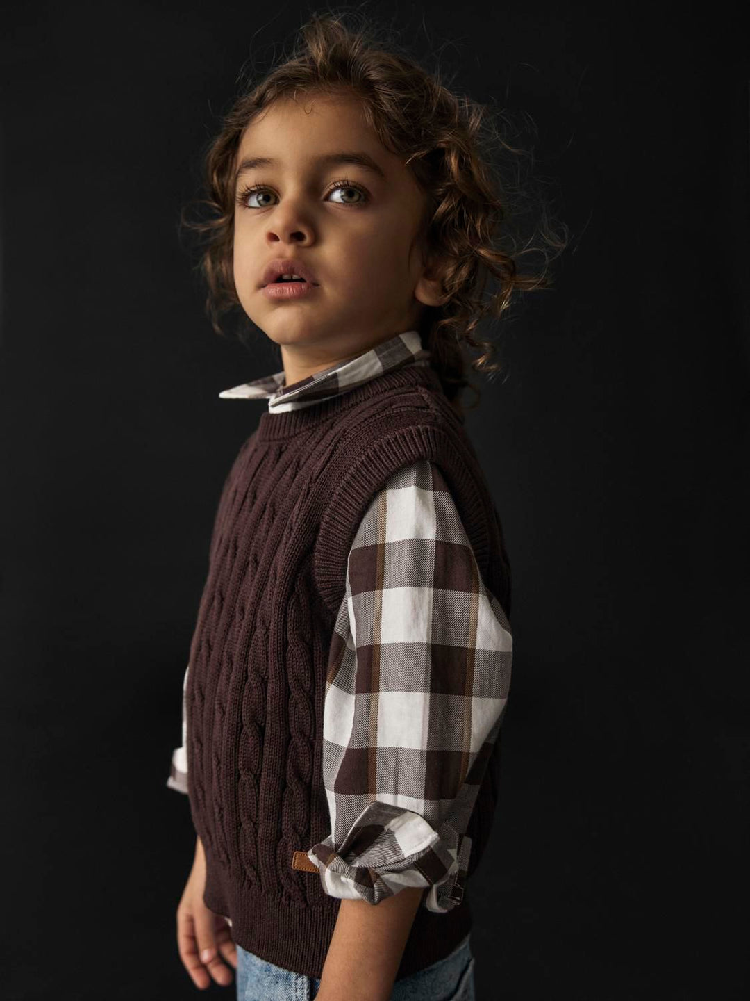 NMMRAFFAT STRIKKET VEST