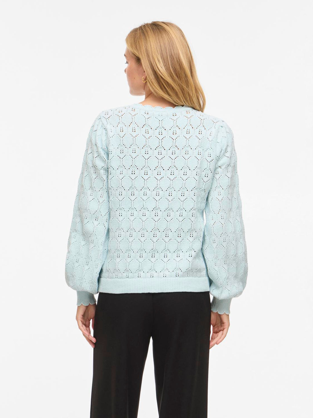 Vilowen L/s O-Neck Knit Cardigan/pb/r/1