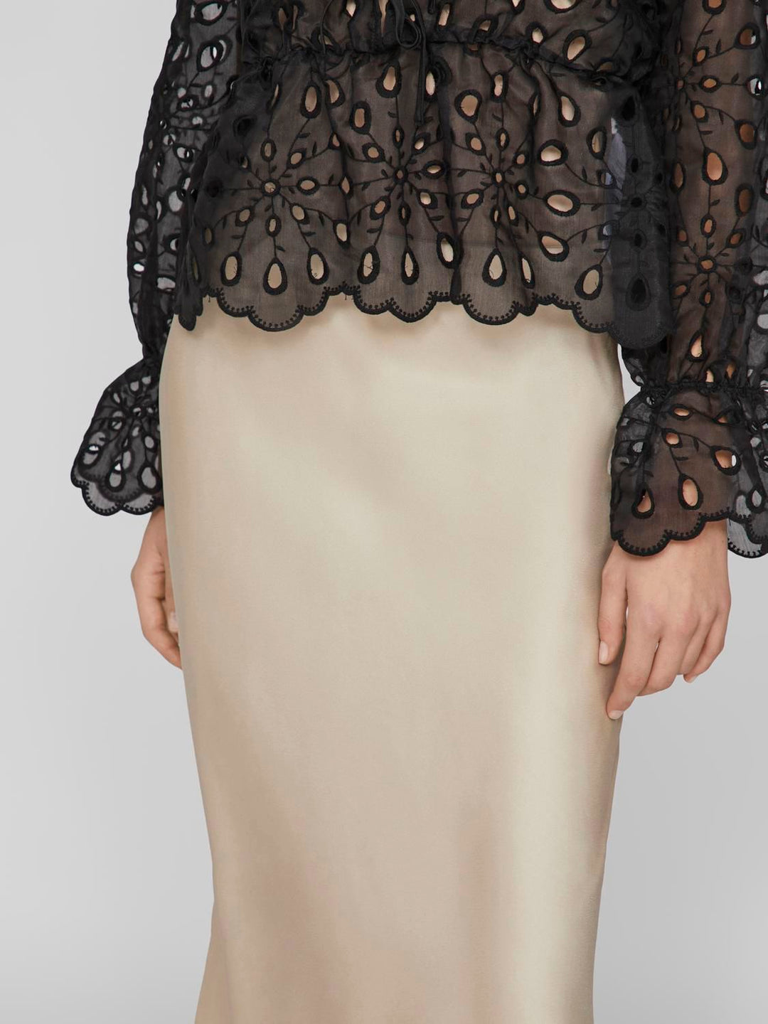 Viellette Hw Midi Skirt - Noos