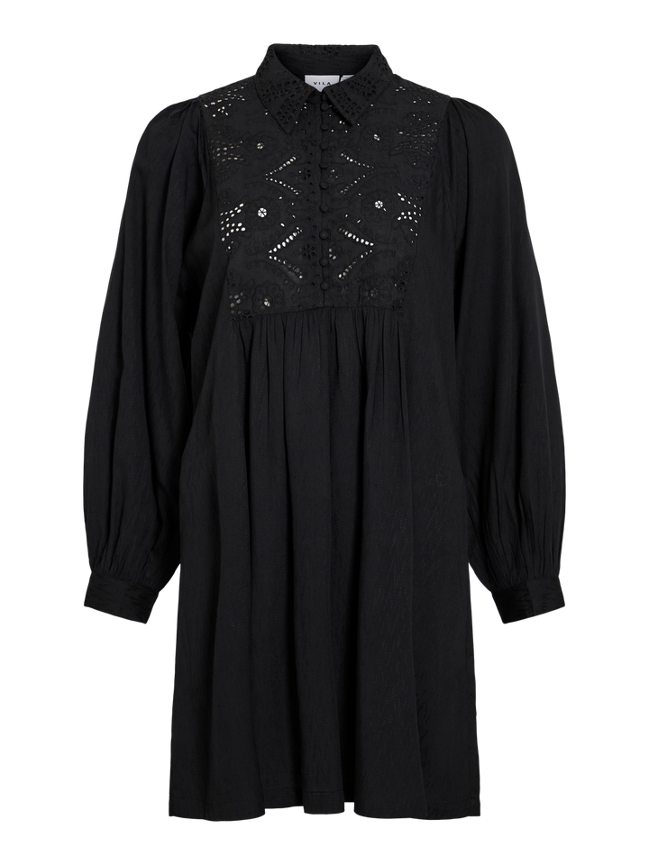 Vityra L/s Lace Short Dress
