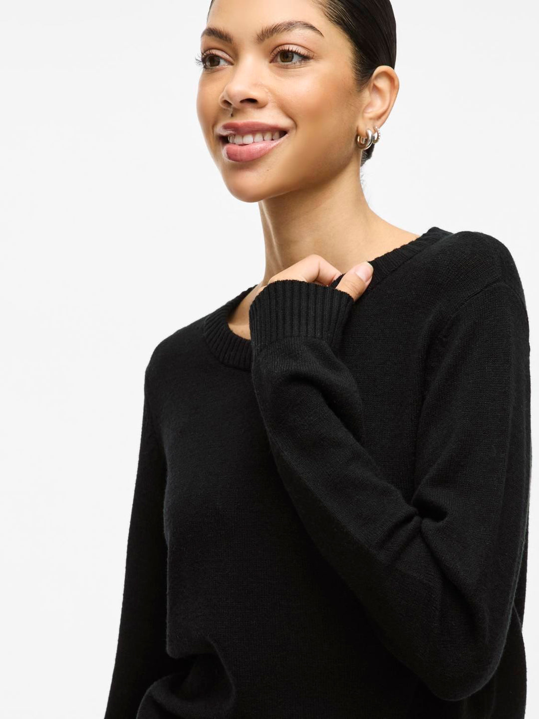Viril O-Neck L/s  Knit Top - Noos