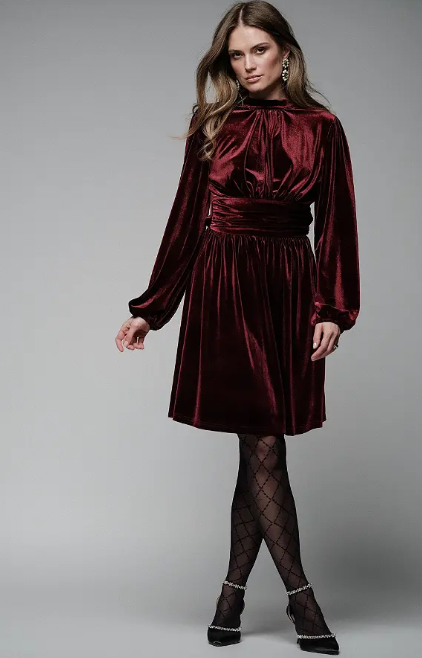 Kjole Aliba Velour