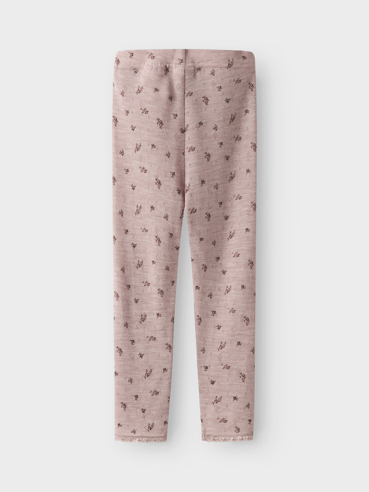 NMFWANG WOOL NEEDLE LEGGING NOOS