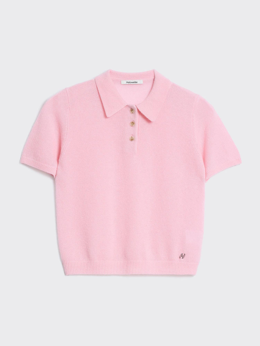 Cashmere Short Sleeve Polo 26-02
