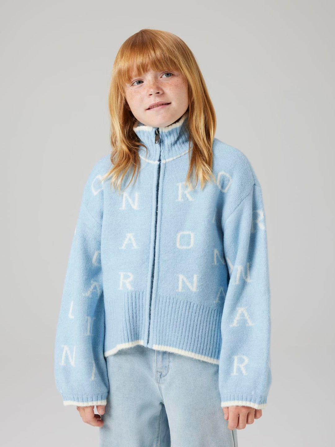 NKFOFLELIANA LS OVERSIZIED CARDIGAN